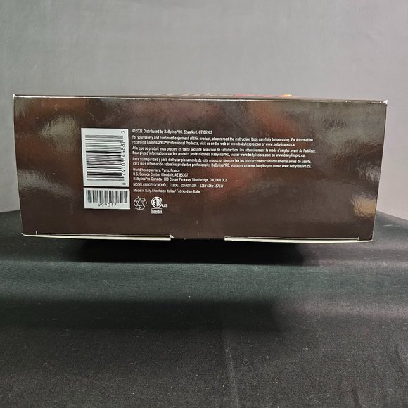 BaByliss PRO Gold FX Hair Dryer Turbo Gold Edition Professional W/Attachments NI - Picture 4 of 7